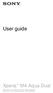 User guide. Xperia M4 Aqua Dual E2312/E2333/E2363