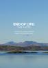 End of Life: A booklet for people in the final stages of life, and their carers