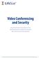 Video Conferencing and Security