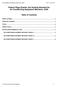 Federal Wage System Job Grading Standard for Air Conditioning Equipment Mechanic, 5306. Table of Contents