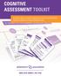 COGNITIVE ASSESSMENT TOOLKIT. A guide to detect cognitive impairment quickly and efficiently during the Medicare Annual Wellness Visit