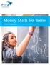 Money Math for Teens. Dividend-Paying Stocks