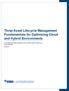 Three Asset Lifecycle Management Fundamentals for Optimizing Cloud and Hybrid Environments