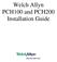 Welch Allyn PCH100 and PCH200 Installation Guide