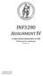 INF3280 ASSIGNMENT IV