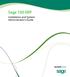 Sage 100 ERP. Installation and System Administrator s Guide