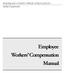 STANISLAUS COUNTY OFFICE OF EDUCATION. Safety Department. Employee Workers Compensation Manual