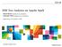 IBM Text Analytics on Apache Spark