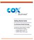 Getting Started Guide Cox Business Hosted Exchange
