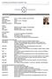 Curriculum vitae. Personal Details Prof. dr. Lonneke Veronique van de Poll-Franse