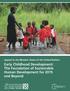 Appeal to the Member States of the United Nations Early Childhood Development: The Foundation of Sustainable Human Development for 2015 and Beyond