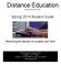 Distance Education. learn.cbshouston.edu. Spring 2014 Student Guide. Removing the Barriers of Location and Time
