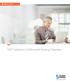 White paper. SAS Solutions OnDemand Hosting Overview