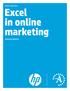 Excel in online marketing