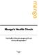 Mango s Health Check. How healthy is financial management in your not-for-profit organisation?