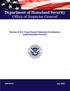 Department of Homeland Security Office of Inspector General. Review of U.S. Coast Guard Enterprise Architecture Implementation Process