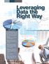 Leveraging Data the Right Way