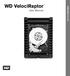 WD VelociRaptor. User Manual. Internal Desktop