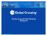 2007 Global Crossing - Proprietary. Ready-Access Web Meeting Version 9