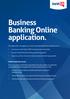 Business Banking Online application.