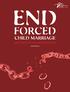 END FORCED CHILD MARRIAGE BEST PRACTICE RESPONSE GUIDELINES AUSTRALIA