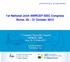 1st National Joint ANIRCEF-SISC Congress Rome, 29 31 October 2015