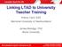 Linking LTAD to University Teacher Training