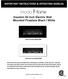 IMPORTANT INSTRUCTIONS & OPERATING MANUAL. Houston 50 Inch Electric Wall Mounted Fireplace Black / White