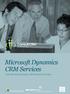 Microsoft Dynamics CRM Services