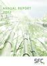 A NNUAL REPOR T 2012