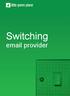 Switching email provider