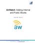 AirWatch: Adding Internal and Public ibooks