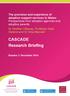 CASCADE Research Briefing