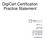 DigiCert Certification Practice Statement