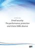 GFI White Paper. Email security: The performance, protection and choice SMBs deserve