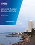 Jamaica Budget Bulletin 2015/16