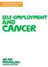 A practical guide to living with and after cancer. self-employment. and. cancer