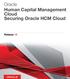 Oracle Human Capital Management Cloud Securing Oracle HCM Cloud. Release 10