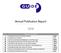 Annual Publication Report