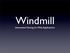 Windmill. Automated Testing for Web Applications
