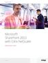 Microsoft SharePoint 2013 with Citrix NetScaler