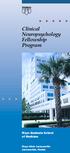 Clinical Neuropsychology Fellowship Program