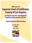 SEIU Local 721 Superior Court of California, County of Los Angeles. Los Angeles Superior Court Reporters Employee Representation Unit 861