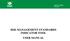HSE MANAGEMENT STANDARDS INDICATOR TOOL USER MANUAL