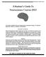 A Student s Guide To Neuroscience Courses 2015