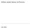 Software Update, Backup, and Recovery