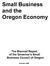 Small Business and the Oregon Economy
