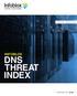 QUARTERLY REPORT 2015 INFOBLOX DNS THREAT INDEX POWERED BY