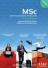 MSc. 4 Programmes. MSc accredited by the French Conférence des Grandes Écoles. École de Management de Normandie