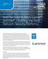 Intel Network Builders: Lanner and Intel Building the Best Network Security Platforms